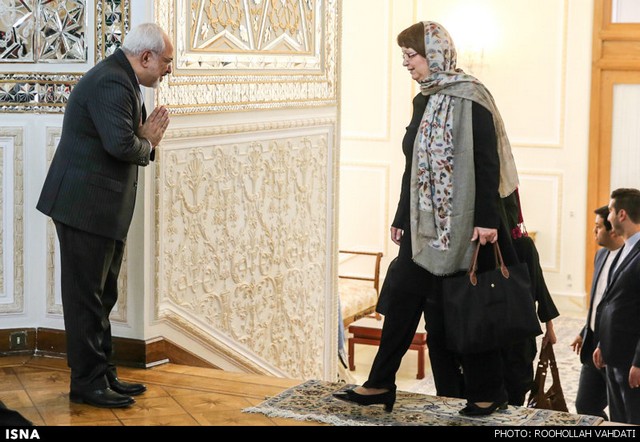 دیدار وزیر خارجه فنلاند با ظریف (عکس)