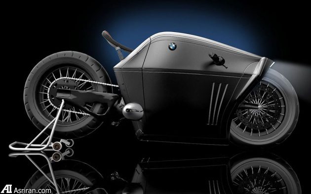 ب‌ام‌و رادیکال کانسپت؛ موتورسیکلتی با طراحی فوق رادیکال