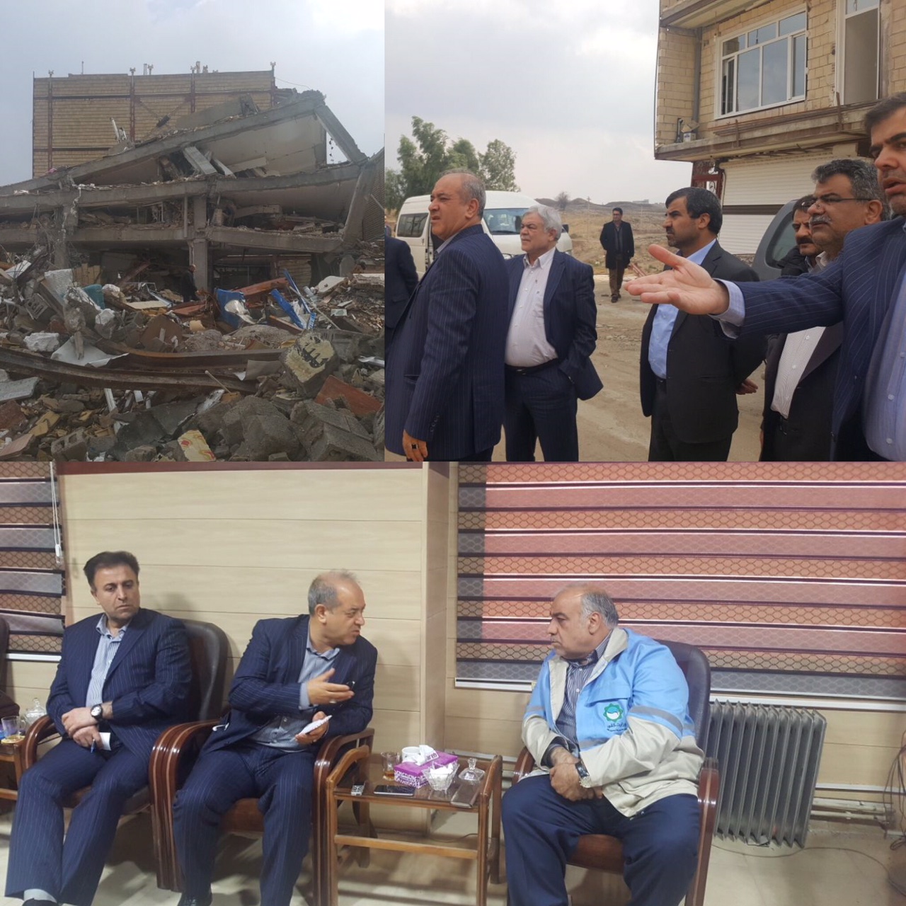 بازدید مدیرعامل بانک شهر از مناطق زلزله زده غرب کشور بازدید مدیرعامل بانک شهر از مناطق زلزله زده غرب کشور